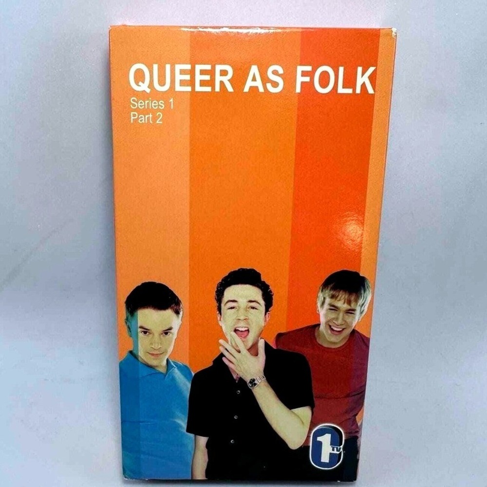Queer As Folk Series 1 Part 2 VHS 1999 UK PAL Aidan Gillen Charlie‎ Hunnam